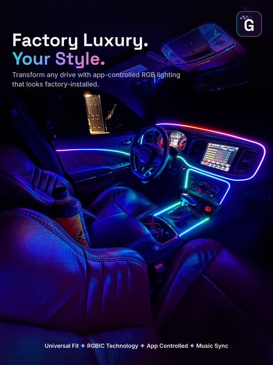 GlowMods™ AuraSync Ambient Interior Kit