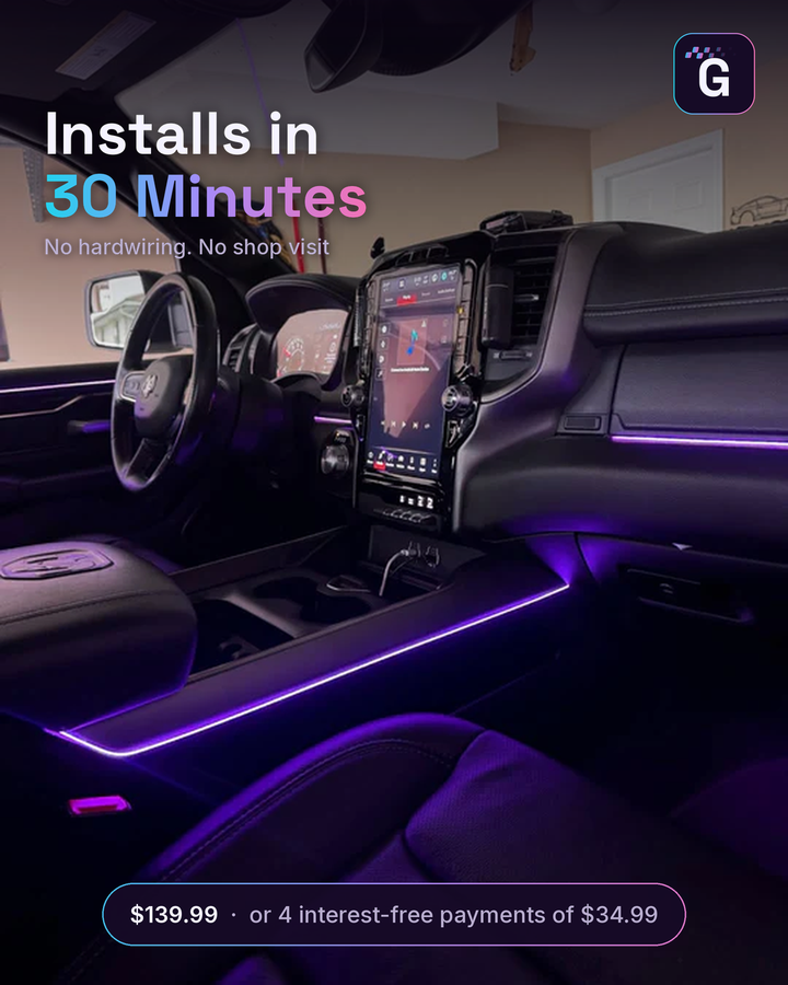 GlowMods™ AuraSync Ambient Interior Kit