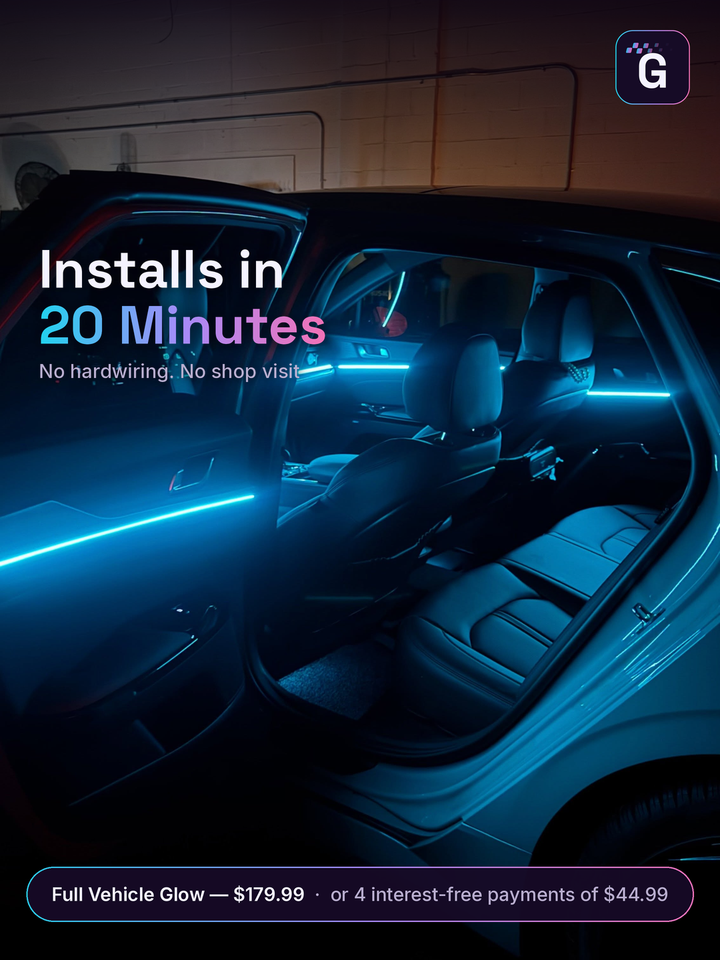 GlowMods™ AuraSync Ambient Interior Kit
